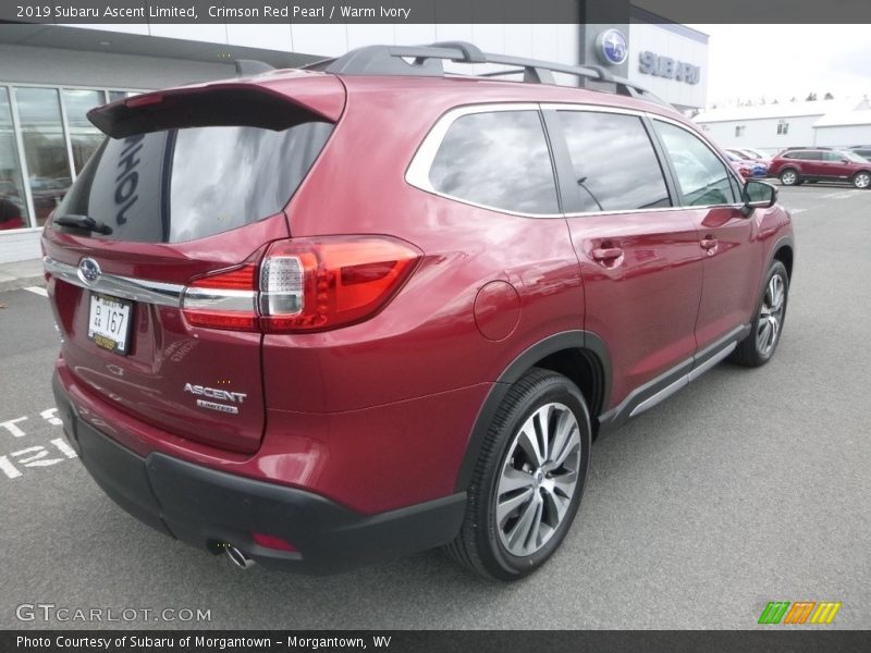 Crimson Red Pearl / Warm Ivory 2019 Subaru Ascent Limited