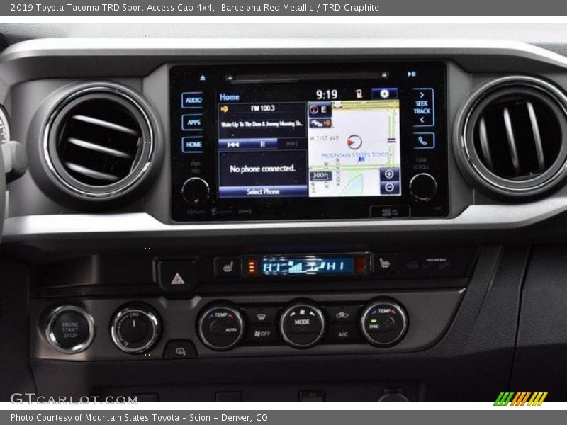 Barcelona Red Metallic / TRD Graphite 2019 Toyota Tacoma TRD Sport Access Cab 4x4