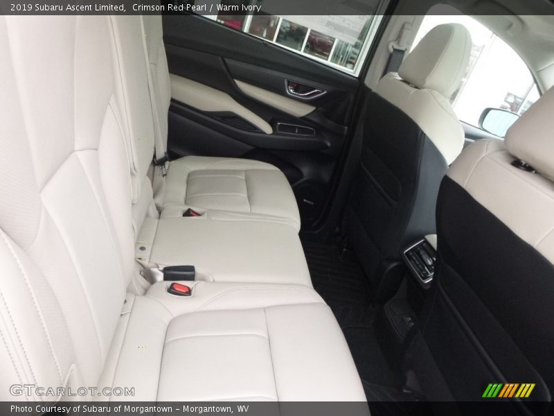 Crimson Red Pearl / Warm Ivory 2019 Subaru Ascent Limited