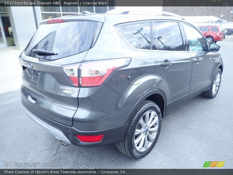 Magnetic / Charcoal Black 2017 Ford Escape Titanium 4WD