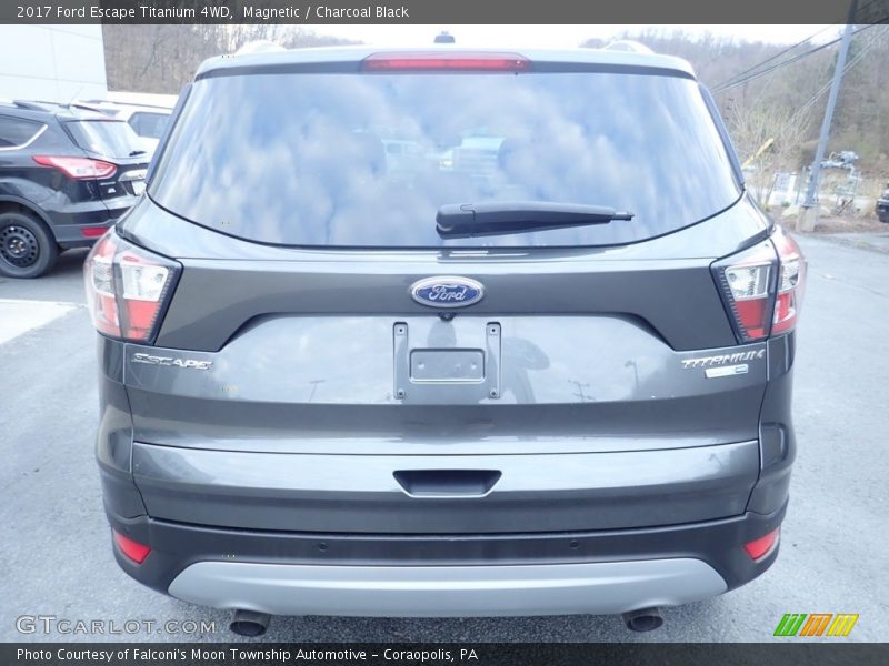 Magnetic / Charcoal Black 2017 Ford Escape Titanium 4WD