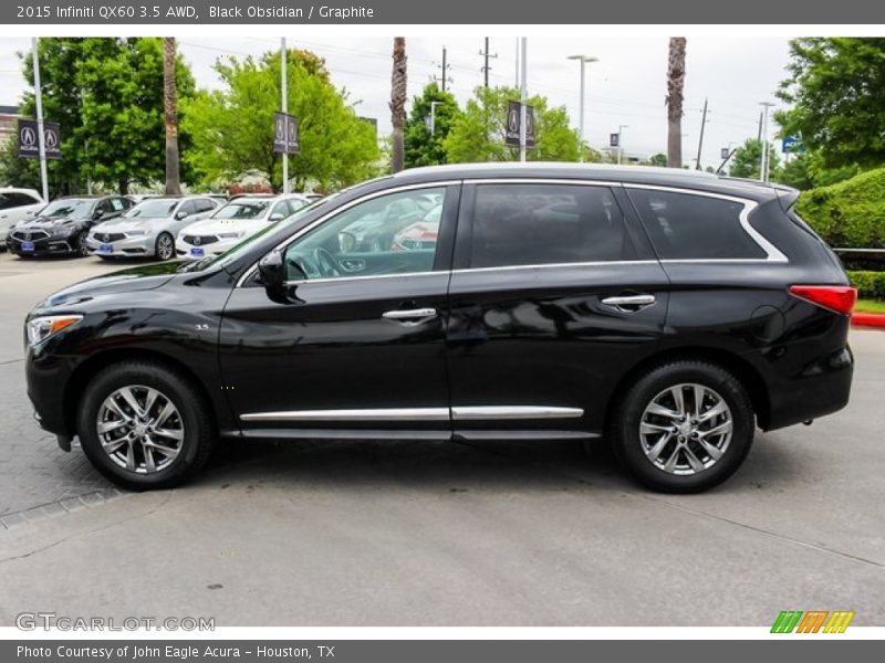 Black Obsidian / Graphite 2015 Infiniti QX60 3.5 AWD