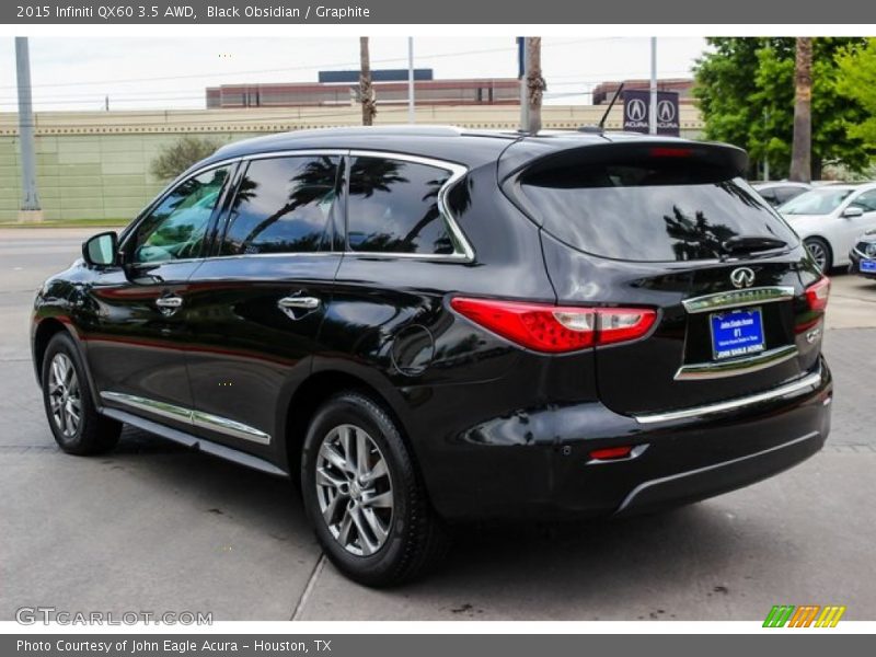 Black Obsidian / Graphite 2015 Infiniti QX60 3.5 AWD