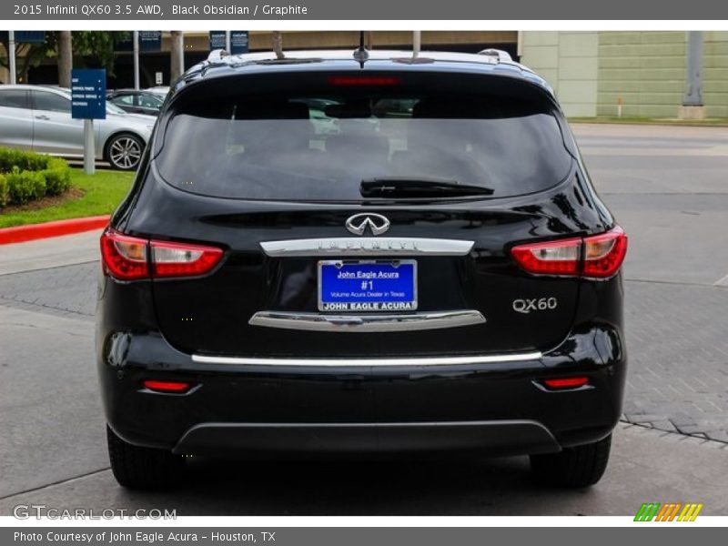 Black Obsidian / Graphite 2015 Infiniti QX60 3.5 AWD