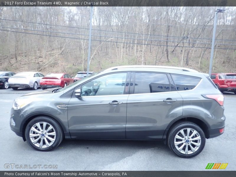 Magnetic / Charcoal Black 2017 Ford Escape Titanium 4WD