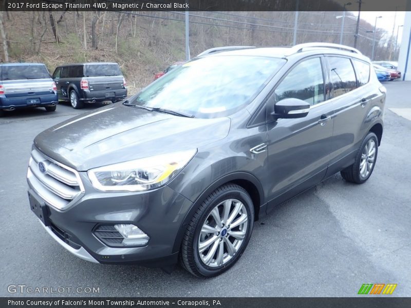 Magnetic / Charcoal Black 2017 Ford Escape Titanium 4WD