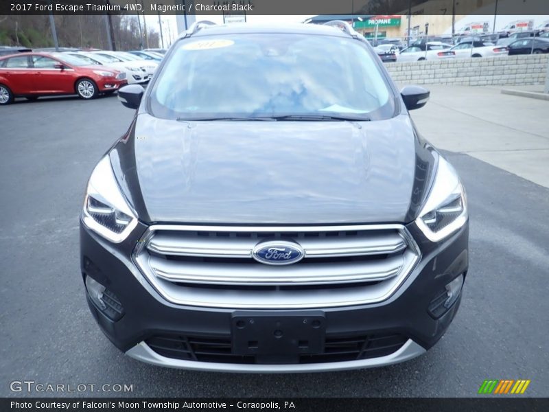 Magnetic / Charcoal Black 2017 Ford Escape Titanium 4WD