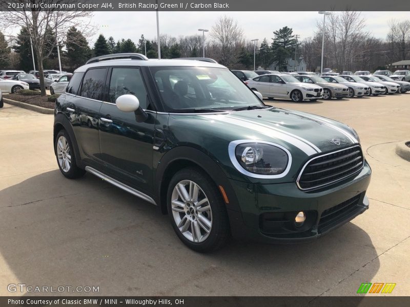 British Racing Green II / Carbon Black 2019 Mini Countryman Cooper All4