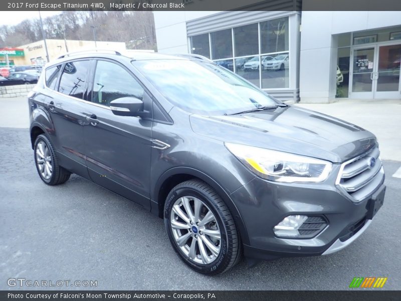 Magnetic / Charcoal Black 2017 Ford Escape Titanium 4WD