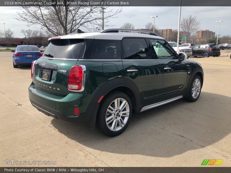 British Racing Green II / Carbon Black 2019 Mini Countryman Cooper All4