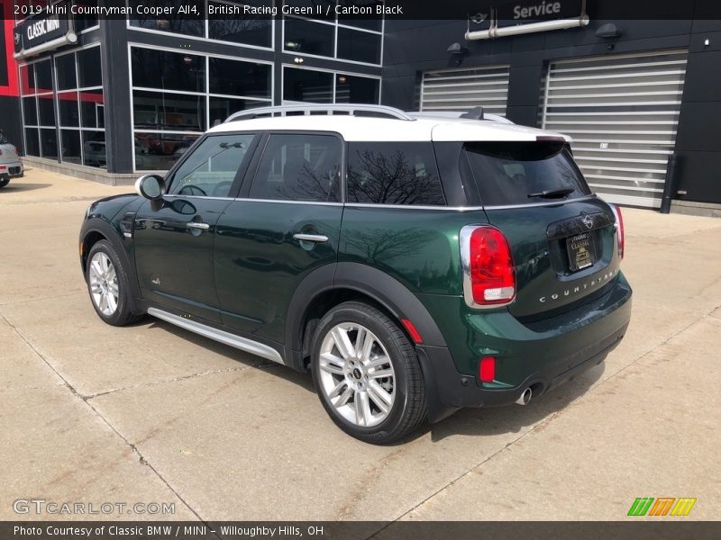 British Racing Green II / Carbon Black 2019 Mini Countryman Cooper All4