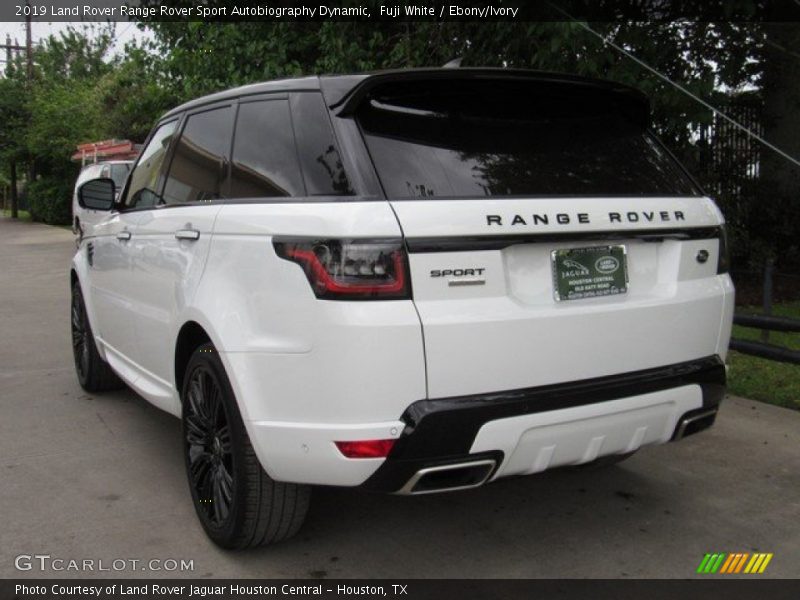 Fuji White / Ebony/Ivory 2019 Land Rover Range Rover Sport Autobiography Dynamic