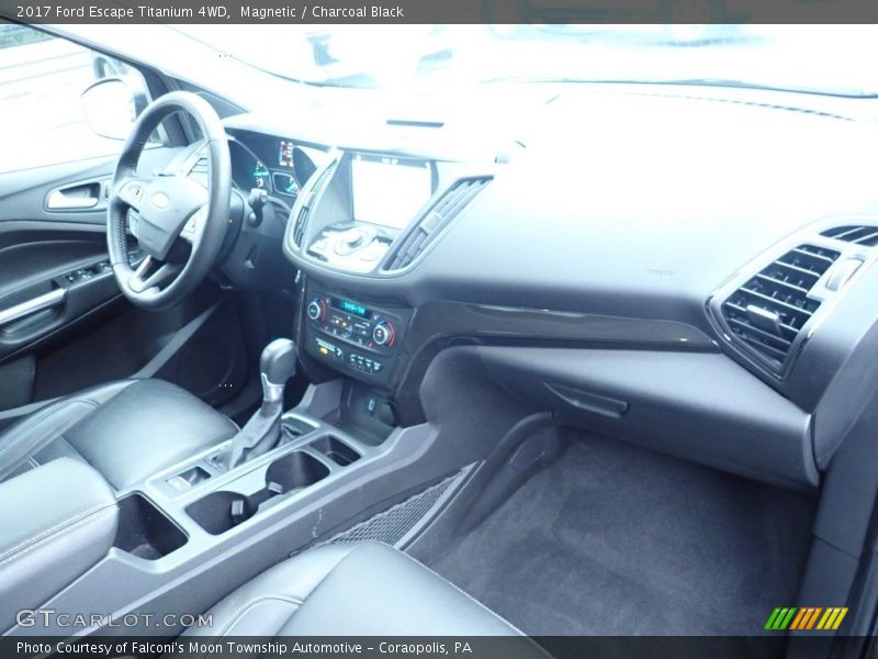 Magnetic / Charcoal Black 2017 Ford Escape Titanium 4WD