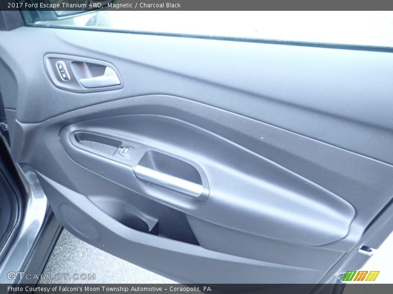 Magnetic / Charcoal Black 2017 Ford Escape Titanium 4WD