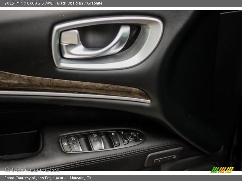 Black Obsidian / Graphite 2015 Infiniti QX60 3.5 AWD