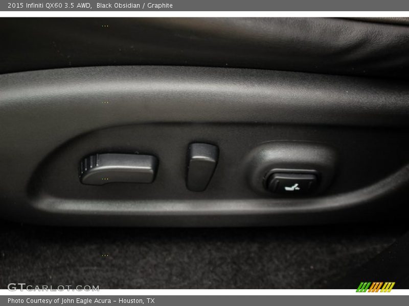Black Obsidian / Graphite 2015 Infiniti QX60 3.5 AWD