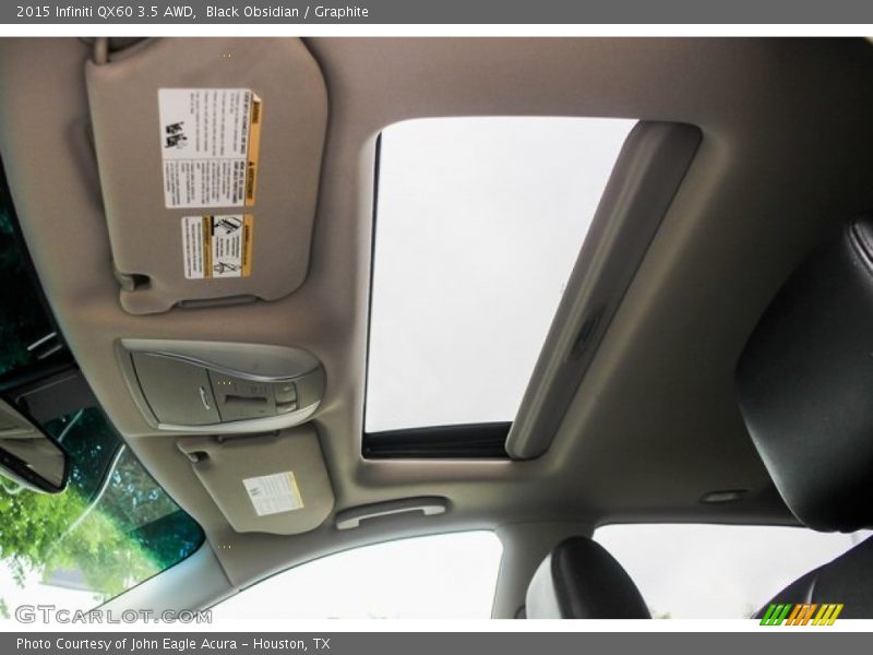 Black Obsidian / Graphite 2015 Infiniti QX60 3.5 AWD