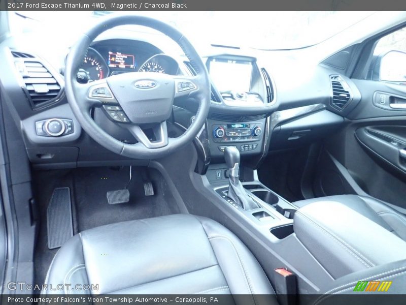 Magnetic / Charcoal Black 2017 Ford Escape Titanium 4WD