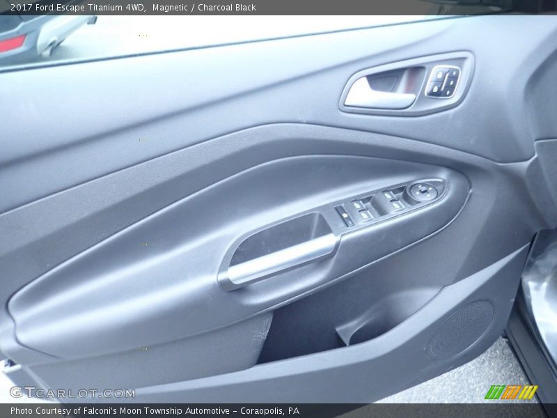 Magnetic / Charcoal Black 2017 Ford Escape Titanium 4WD