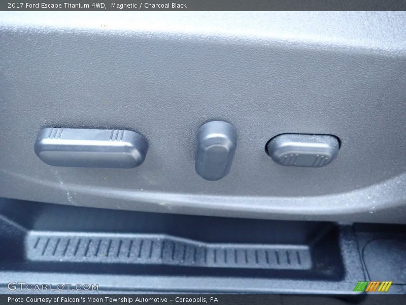 Magnetic / Charcoal Black 2017 Ford Escape Titanium 4WD