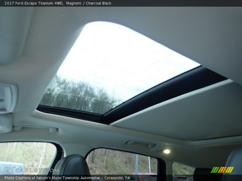 Magnetic / Charcoal Black 2017 Ford Escape Titanium 4WD