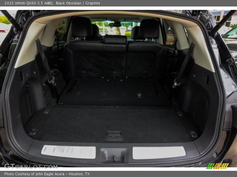 Black Obsidian / Graphite 2015 Infiniti QX60 3.5 AWD