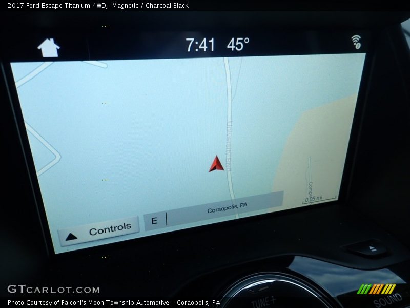 Magnetic / Charcoal Black 2017 Ford Escape Titanium 4WD