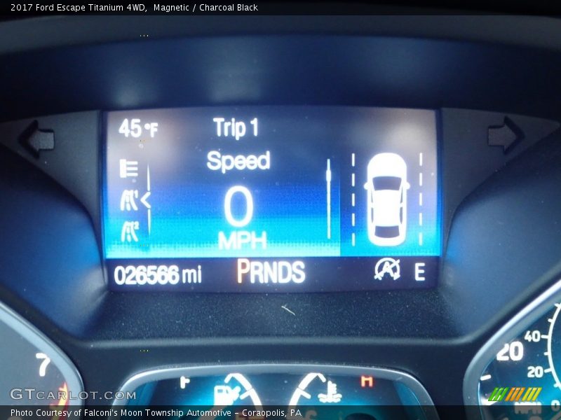 Magnetic / Charcoal Black 2017 Ford Escape Titanium 4WD