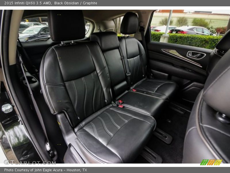 Black Obsidian / Graphite 2015 Infiniti QX60 3.5 AWD
