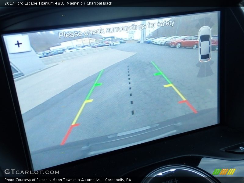 Magnetic / Charcoal Black 2017 Ford Escape Titanium 4WD