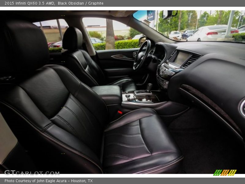 Black Obsidian / Graphite 2015 Infiniti QX60 3.5 AWD