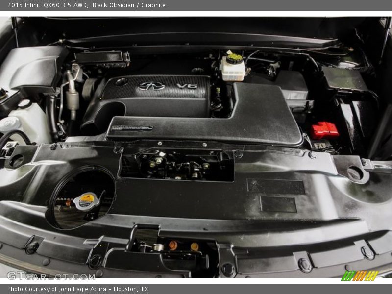 Black Obsidian / Graphite 2015 Infiniti QX60 3.5 AWD