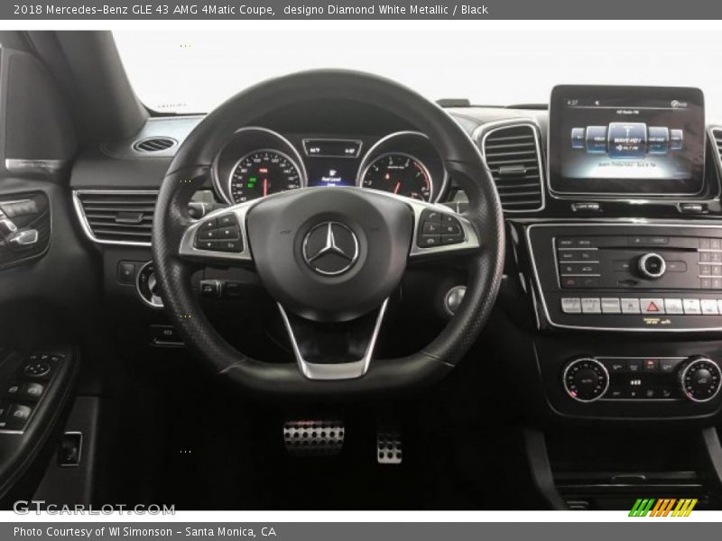 designo Diamond White Metallic / Black 2018 Mercedes-Benz GLE 43 AMG 4Matic Coupe