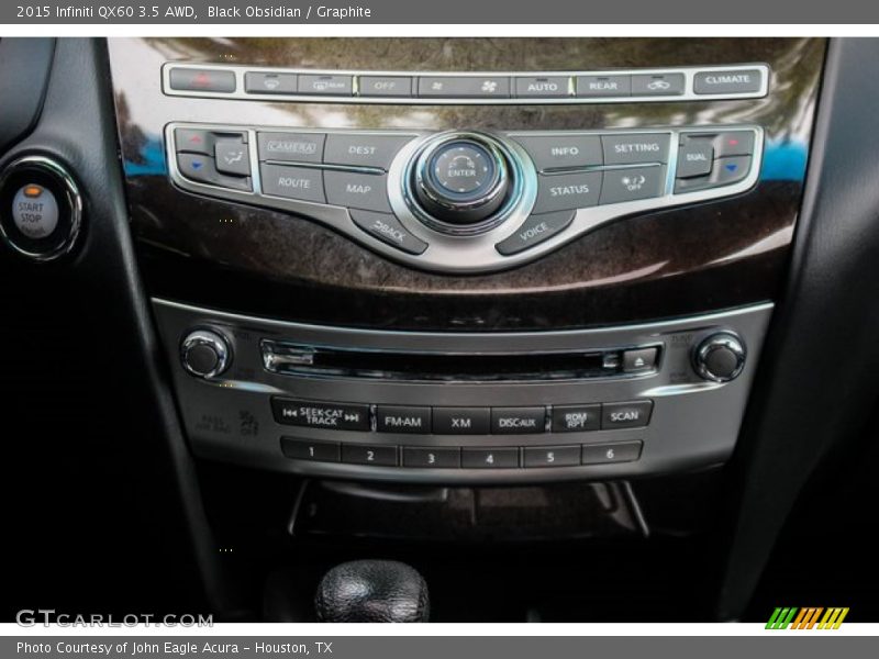 Black Obsidian / Graphite 2015 Infiniti QX60 3.5 AWD