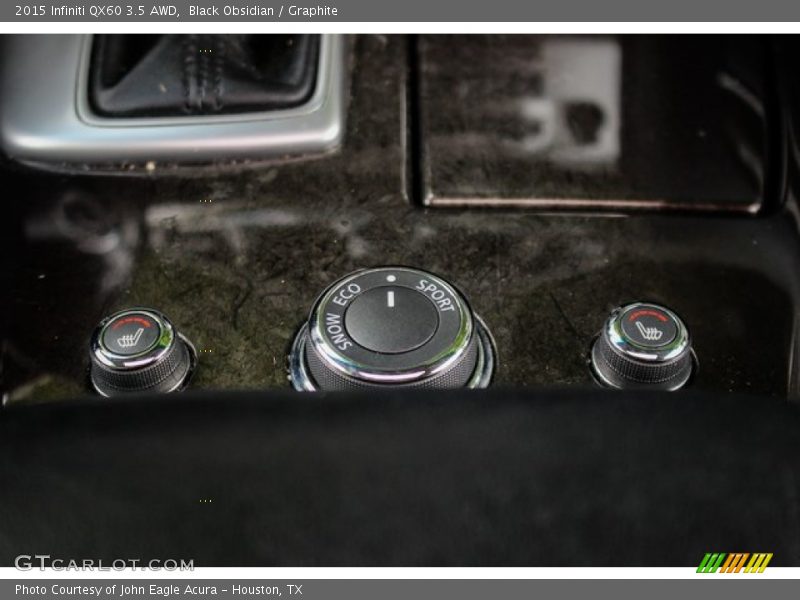Black Obsidian / Graphite 2015 Infiniti QX60 3.5 AWD