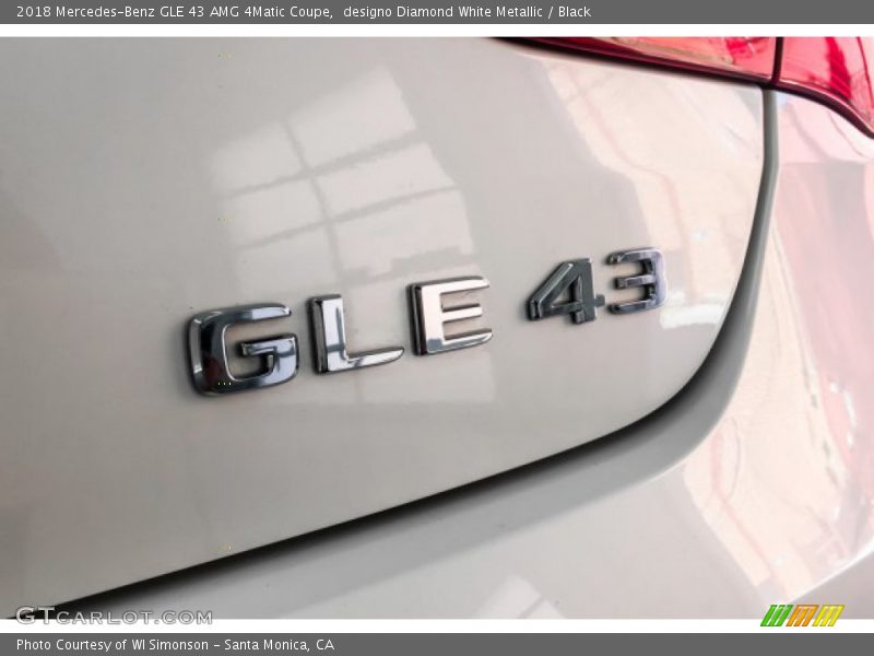 designo Diamond White Metallic / Black 2018 Mercedes-Benz GLE 43 AMG 4Matic Coupe
