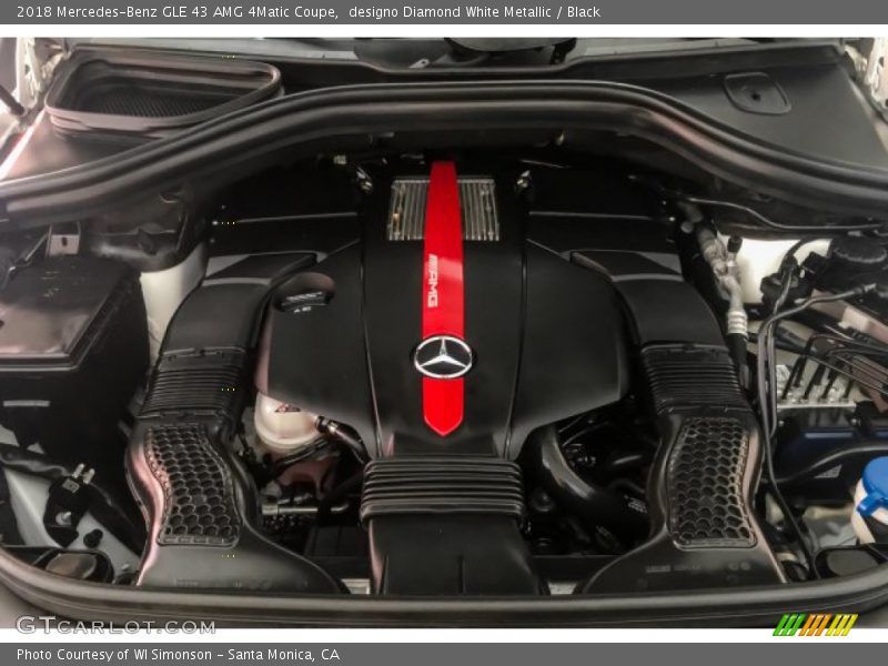 designo Diamond White Metallic / Black 2018 Mercedes-Benz GLE 43 AMG 4Matic Coupe