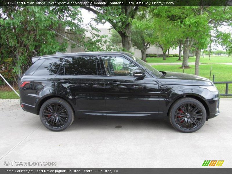 Santorini Black Metallic / Ebony/Ebony 2019 Land Rover Range Rover Sport Autobiography Dynamic