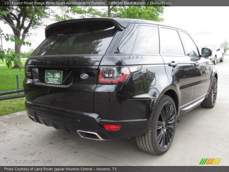 Santorini Black Metallic / Ebony/Ebony 2019 Land Rover Range Rover Sport Autobiography Dynamic