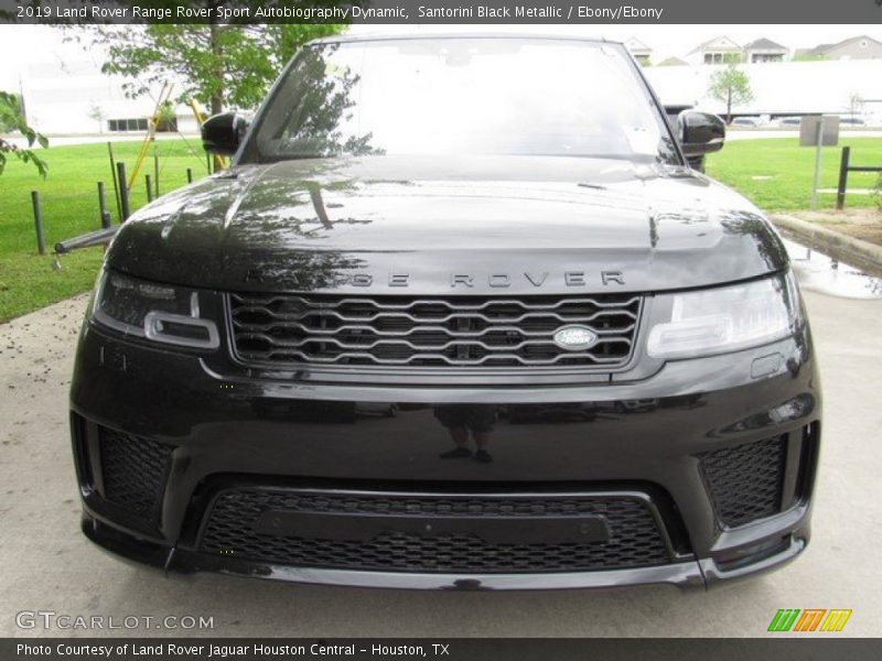 Santorini Black Metallic / Ebony/Ebony 2019 Land Rover Range Rover Sport Autobiography Dynamic