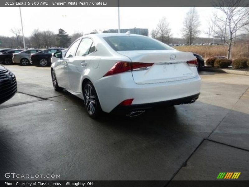 Eminent White Pearl / Chateau 2019 Lexus IS 300 AWD