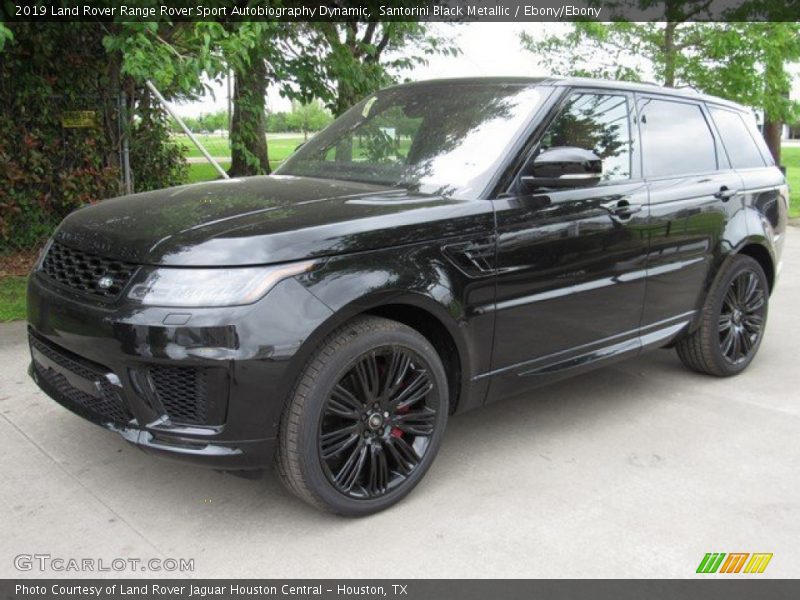 Santorini Black Metallic / Ebony/Ebony 2019 Land Rover Range Rover Sport Autobiography Dynamic