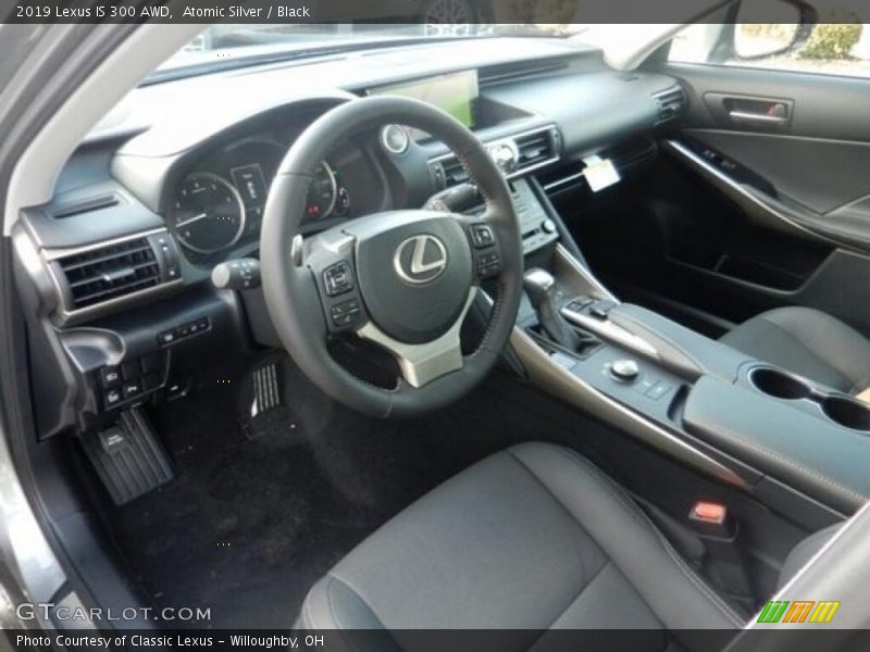 Atomic Silver / Black 2019 Lexus IS 300 AWD