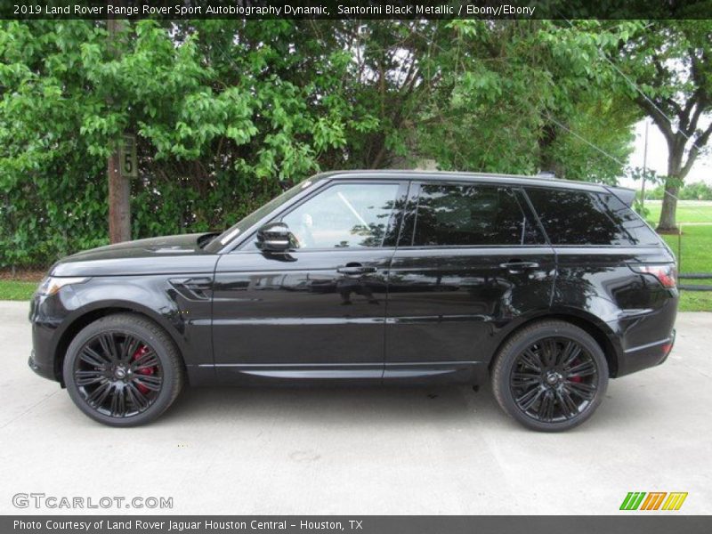 Santorini Black Metallic / Ebony/Ebony 2019 Land Rover Range Rover Sport Autobiography Dynamic