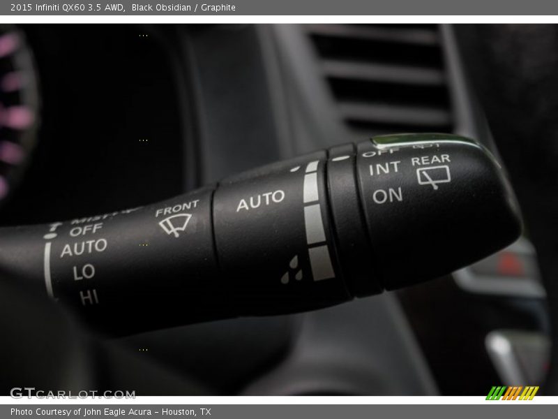 Black Obsidian / Graphite 2015 Infiniti QX60 3.5 AWD
