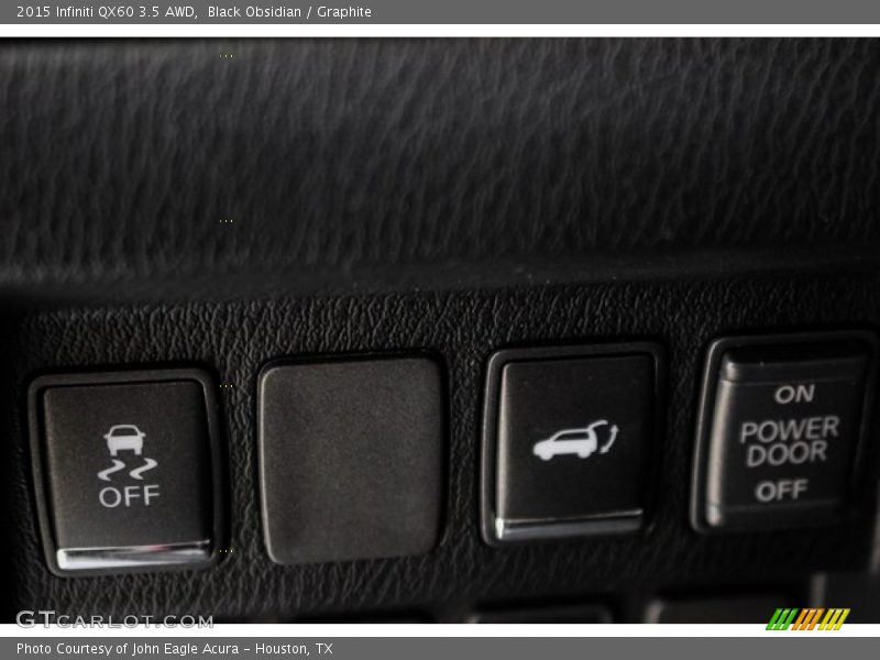 Black Obsidian / Graphite 2015 Infiniti QX60 3.5 AWD