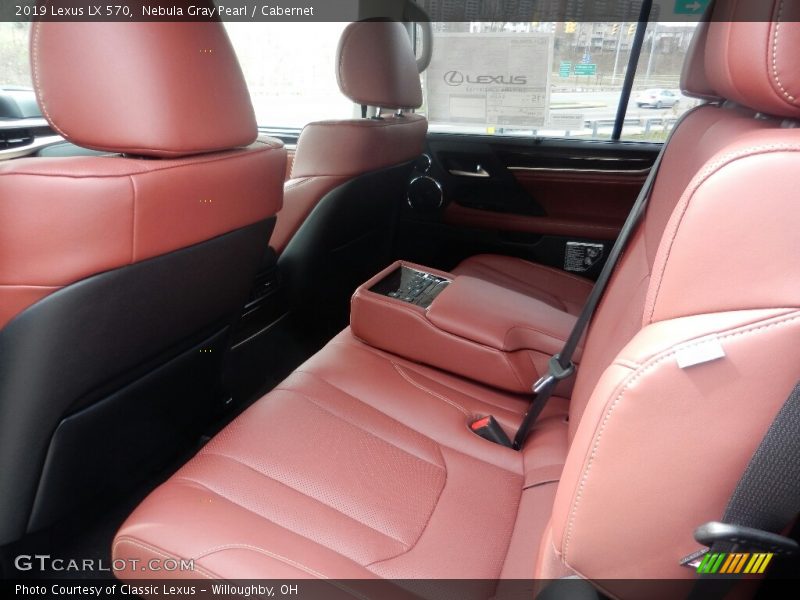 Rear Seat of 2019 LX 570