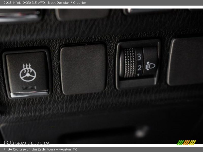 Black Obsidian / Graphite 2015 Infiniti QX60 3.5 AWD