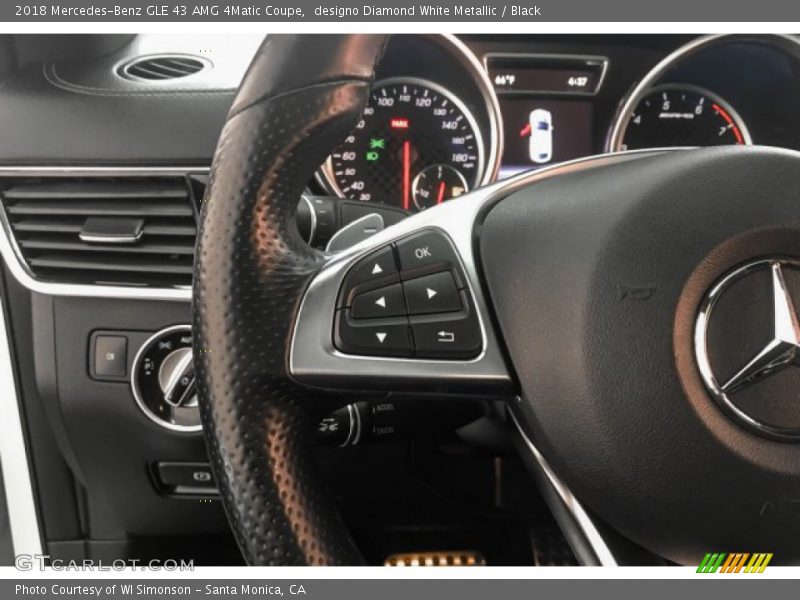 designo Diamond White Metallic / Black 2018 Mercedes-Benz GLE 43 AMG 4Matic Coupe