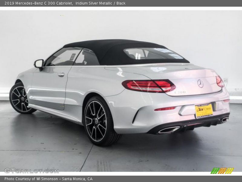 Iridium Silver Metallic / Black 2019 Mercedes-Benz C 300 Cabriolet